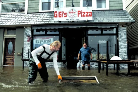 Nor’easter pummels shorelines of East Coast